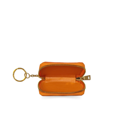 CACWK033SAY : CROCODILE BELLY LEATHER KEY POUCH KEY HOLDER