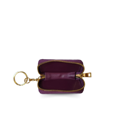 CACWK033SAY : CROCODILE BELLY LEATHER KEY POUCH KEY HOLDER