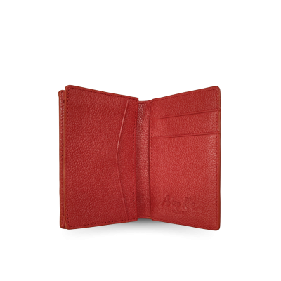 CANC008R : CROCODILE LEATHER CARD WALLET