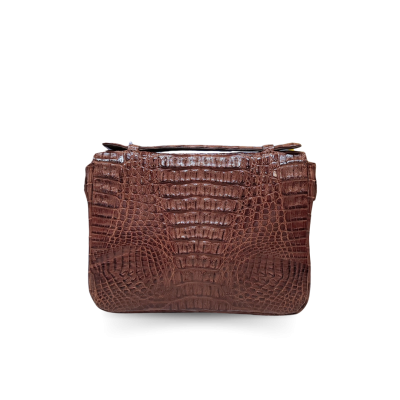CROCODILE HORNBACK LEATHER CLUTCH CROSS-BODY BAG : CLB0001HKR