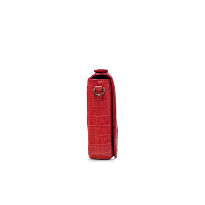 CROCODILE HORNBACK LEATHER CLUTCH CROSS-BODY BAG : CLB0001HKR