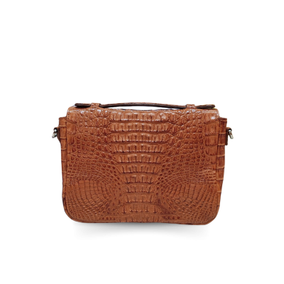 CROCODILE HORNBACK LEATHER CLUTCH CROSS-BODY BAG : CLB0001HKR