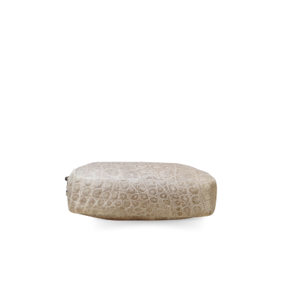 CLB-0002S-Y | กระเป๋าใส่เครื่องสำอางหนังจระเข้แท้ขนาดมินิ