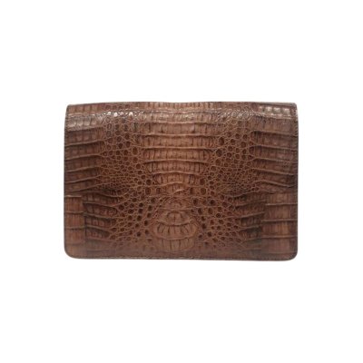 CROCODILE HORNBACK LEATHER CLUTCH CROSS-BODY BAG : CLB0004HKR