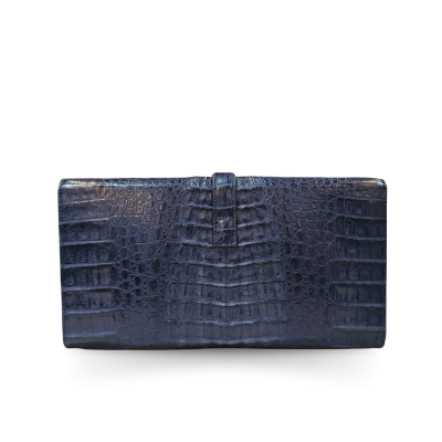 CROCODILE HORNBACK LEATHER CLUTCH CROSS-BODY BAG : CLB0022HKR