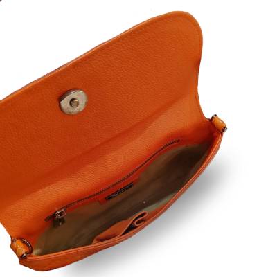 CROCODILE HORNBACK LEATHER CLUTCH CROSS-BODY BAG : CLB0027HKR