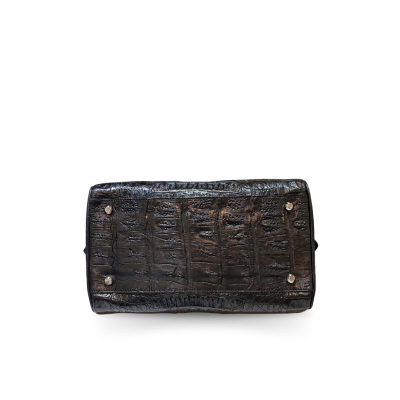 CROCODILE HORNBACK LEATHER HANDBAG : CLB0036HKCRLR