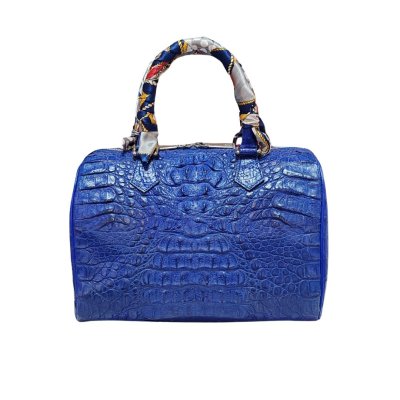 Crocodile Hornback Leather Handbag : CLB0036HKLR