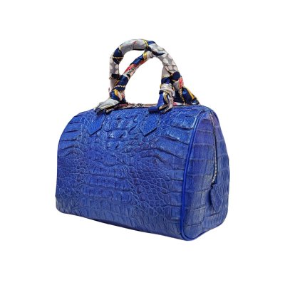 CROCODILE HORNBACK LEATHER HANDBAG : CLB0036HKLR
