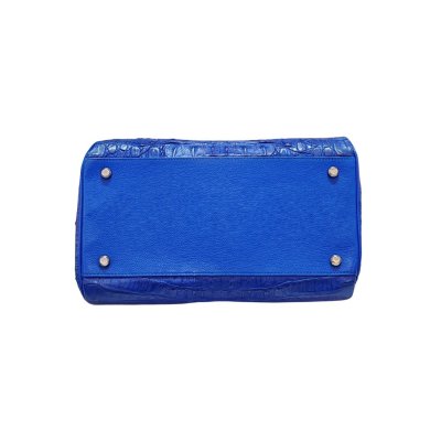 CROCODILE HORNBACK LEATHER HANDBAG : CLB0036HKLR