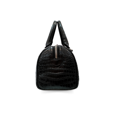 CLB0036SLT : CROCODILE BELLY LEATHER HANDBAG