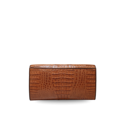CROCODILE HORNBACK LEATHER CLUTCH CROSS-BODY BAG : CLB0086HKR
