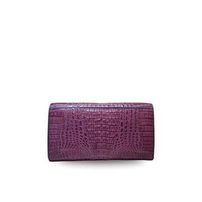 CROCODILE HORNBACK LEATHER CLUTCH CROSS-BODY BAG : CLB0086HKR