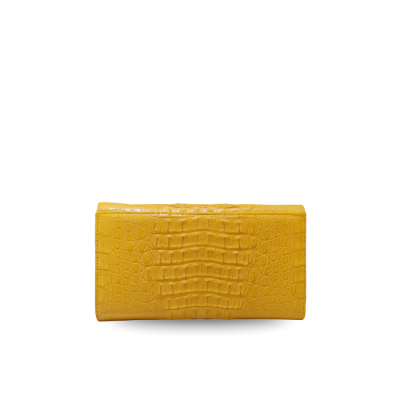 CROCODILE HORNBACK LEATHER CLUTCH CROSS-BODY BAG : CLB0086HKR