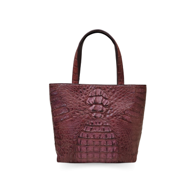 CLB0106HKMK : CROCODILE HORNBACK LEATHER TOTE BAG