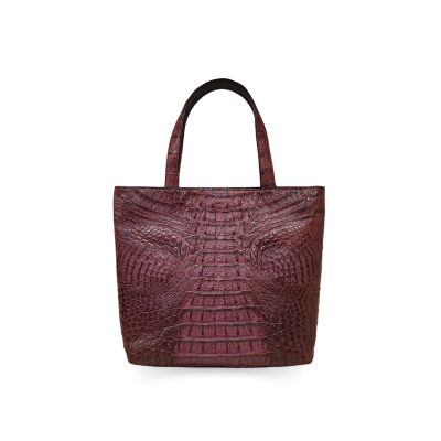 CLB0106HKMK : CROCODILE HORNBACK LEATHER TOTE BAG