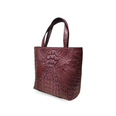CLB0106HKMK : CROCODILE HORNBACK LEATHER TOTE BAG