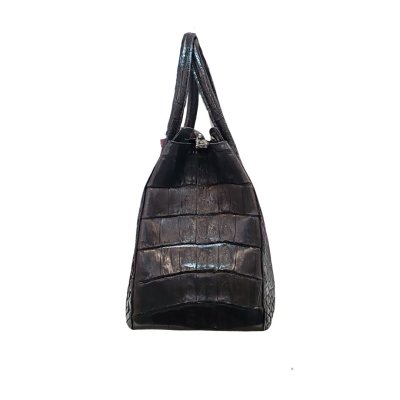 Crocodile Hornback Leather Handbag : CLB0118SR