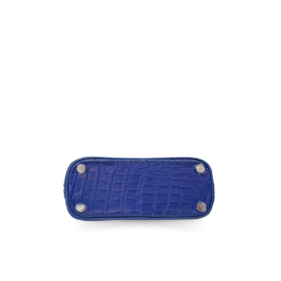 CROCODILE TAIL LEATHER HAND & CROSS-BODY BAG : CLB0133BTT