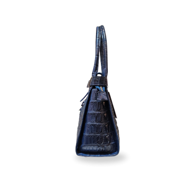 'DOSSIER' CROCODILE HORNBACK LEATHER SHOLDER BAG : CLB0138HT