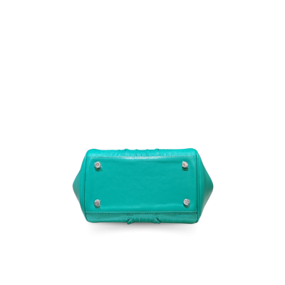 CROCODILE TAIL LEATHER HANDBAG : CLB0177T