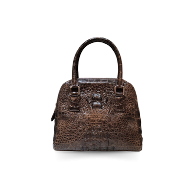 CROCODILE HORNBACK LEATHER HANDBAG : CLB0180HL