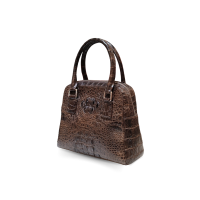 CROCODILE HORNBACK LEATHER HANDBAG : CLB0180HL