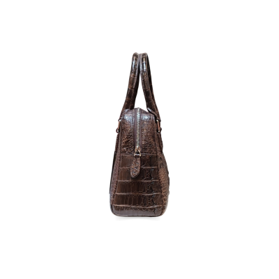 CROCODILE HORNBACK LEATHER HANDBAG : CLB0180HL