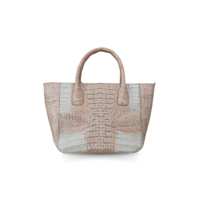 CROCODILE HORNBACK LEATHER HANDBAG : CLB0220HKR