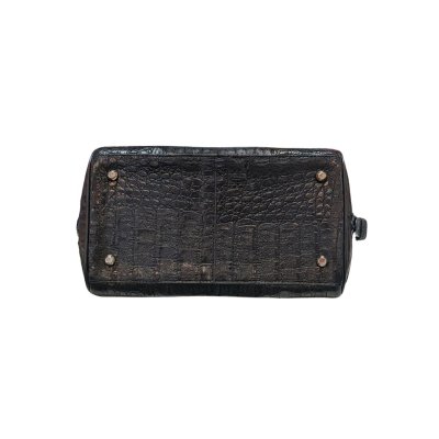 Crocodile Hornback Leather Handbag : CLB0226HKR