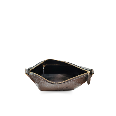 CLB0233HY : CROCODILE HORNBACK LEATHER CROSSBODY