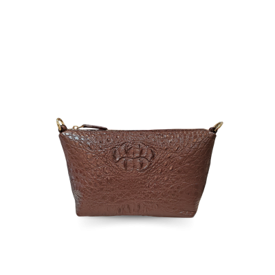 CLB0233HY : CROCODILE HORNBACK LEATHER CROSSBODY
