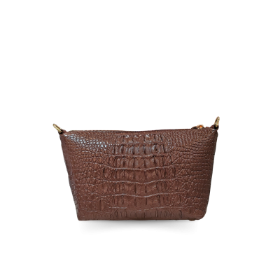 CLB0233HY : CROCODILE HORNBACK LEATHER CROSSBODY