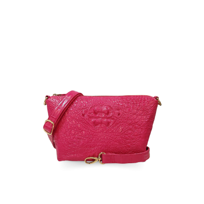 CLB0233HY : CROCODILE HORNBACK LEATHER CROSSBODY