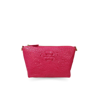 CLB0233HY : CROCODILE HORNBACK LEATHER CROSSBODY