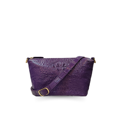 CROCODILE HORNBACK LEATHER CROSSBODY : CLB0233HY