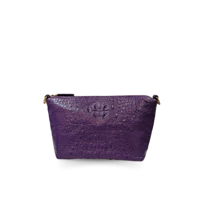 CROCODILE HORNBACK LEATHER CROSSBODY : CLB0233HY