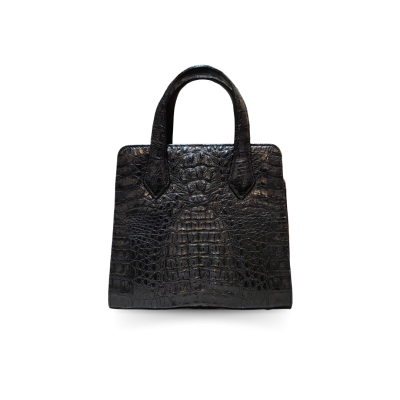 CROCODILE HORNBACK LEATHER HANDBAG : CLB0252HKR