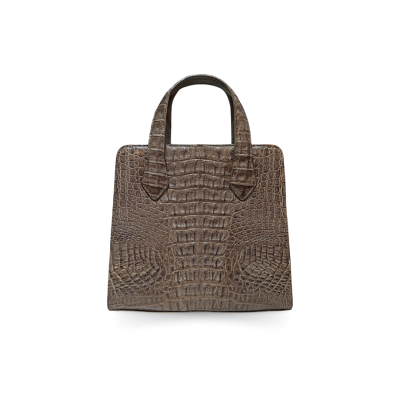 CROCODILE HORNBACK LEATHER HANDBAG : CLB0252HKR