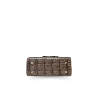 CROCODILE HORNBACK LEATHER HANDBAG : CLB0252HKR