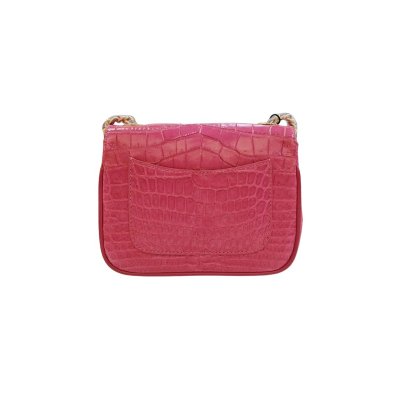 CROCODILE BELLY LEATHER CROSS-BODY BAG : CLB0261SAY