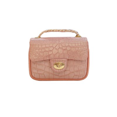 CROCODILE BELLY LEATHER CROSS-BODY BAG : CLB0261SAY