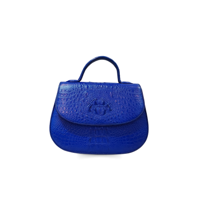 CROCODILE HORNBACK LEATHER HANDBAG : CLB0300HAY