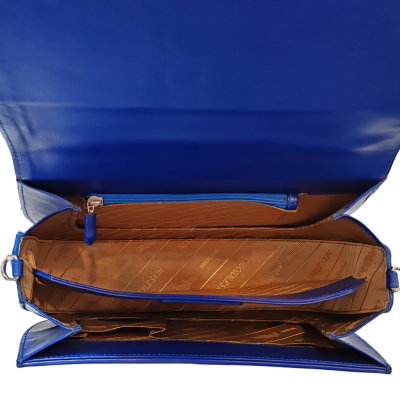 CLB0300HAY : CROCODILE HORNBACK LEATHER HANDBAG