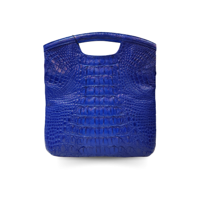 CROCODILE HORNBACK LEATHER HANDBAG : CLB0310HAY