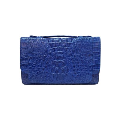 CROCODILE HORNBACK LEATHER TOP HANDLE CROSS-BODY BAG : CLB0360HKR