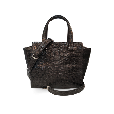CLB0361HKR : CROCODILE HORNBACK LEATHER HANDBAG