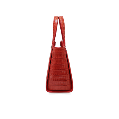 CLB0361HKR : CROCODILE HORNBACK LEATHER HANDBAG