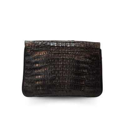 CROCODILE HORNBACK LEATHER CROSS-BODY BAG : CLB0362HKR