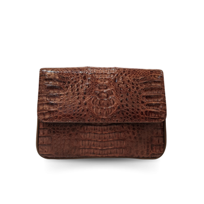 CLB0362HKR : CROCODILE HORNBACK LEATHER CROSS-BODY BAG
